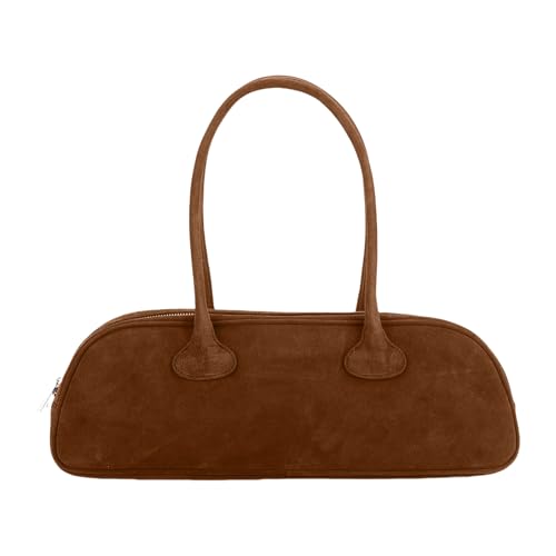 GAOFESA Anspruchsvolle Damen Umhängetasche Professionelle Weibliche Taschen Große Kapazität PU Leder Handtasche Für Den Alltag Trendige PU Leder Shopper Tasche, braun, One Size GAOFESA Anspruchsvolle Damen Umhängetasche Professionelle Weibliche Taschen Große Kapazität PU Leder Handtasche Für Den Alltag Trendige PU Leder Shopper Tasche, braun, One Size von GAOFESA