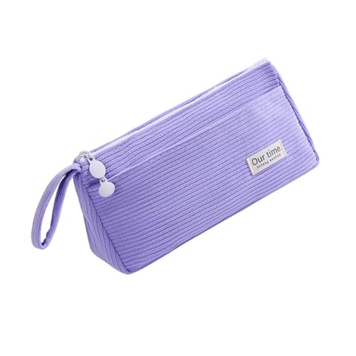 GAOFESA Federmäppchen aus Cord mit 2 Fächern für Schüler und Erwachsene, große Kapazität, Stift-Organizer, Bleistiftbeutel, Reise-Make-up-Tasche, weiche Stiftebeutel, C GAOFESA Federmäppchen aus Cord mit 2 Fächern für Schüler und Erwachsene, große Kapazität, Stift-Organizer, Bleistiftbeutel, Reise-Make-up-Tasche, weiche Stiftebeutel, C von GAOFESA