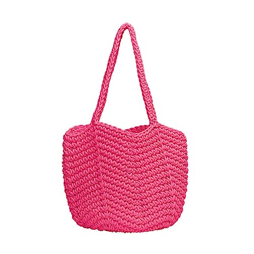 GAOFESA Große Kapazität Schultertaschen für Frauen hohle Handtaschen Gestrickte Tragetaschen Wiederverwendbare Casual Einkaufstasche Schultertasche, D, One Size GAOFESA Große Kapazität Schultertaschen für Frauen hohle Handtaschen Gestrickte Tragetaschen Wiederverwendbare Casual Einkaufstasche Schultertasche, D, One Size von GAOFESA