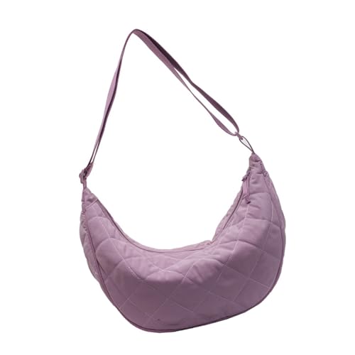 GAOFESA Modische gesteppte Umhängetasche aus Nylon mit verstellbarem Riemen für Freizeit oder Reisen, tägliches Pendeln, D, One Size von GAOFESA