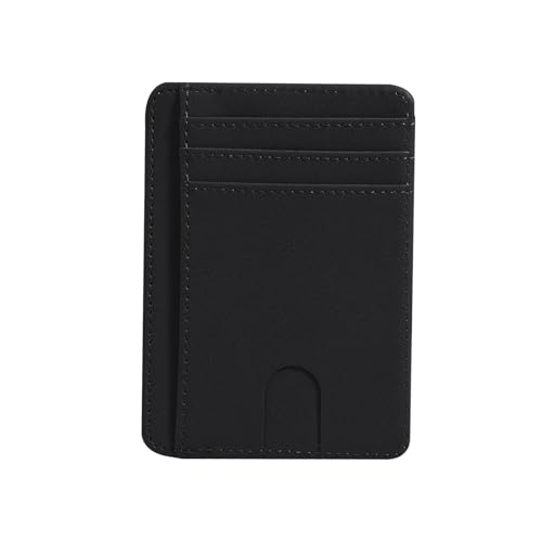 GAOFESA PU Leder Kartenhalter Herren Damen Geldbörse Blockieren Visitenkarte für Etui Geldbörse Reisen Casual Use Travel Wallet Blockieren Frauen Klein, Schwarz , Mass Beauty GAOFESA PU Leder Kartenhalter Herren Damen Geldbörse Blockieren Visitenkarte für Etui Geldbörse Reisen Casual Use Travel Wallet Blockieren Frauen Klein, Schwarz , Mass Beauty von GAOFESA