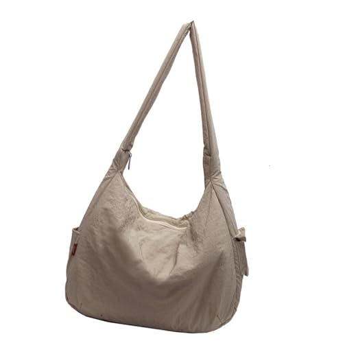 GAOFESA Unisex Dumpling Umhängetasche mit viel Platz Crossbody Geldbörse Casual Satchel für den Alltag Essentialu Simplistic College Bag, khaki, One Size GAOFESA Unisex Dumpling Umhängetasche mit viel Platz Crossbody Geldbörse Casual Satchel für den Alltag Essentialu Simplistic College Bag, khaki, One Size von GAOFESA