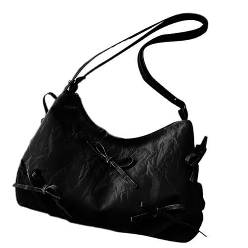 GAOFESA Vielseitige Umhängetasche aus PU-Leder für organisierte Aufbewahrung, Umhängetasche, große Knödeltasche für den täglichen Gebrauch, Crossbody-Tasche, Schwarz , One Size GAOFESA Vielseitige Umhängetasche aus PU-Leder für organisierte Aufbewahrung, Umhängetasche, große Knödeltasche für den täglichen Gebrauch, Crossbody-Tasche, Schwarz , One Size von GAOFESA