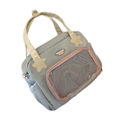 Itabag Umhängetasche für Damen, transparent, Schultasche, japanischer Stil, Crossbody-Tasche, Abzeichen-Rucksack, Itabag, transparente Umhängetasche, japanische Umhängetasche, Abzeichen-Rucksack, blau Itabag Umhängetasche für Damen, transparent, Schultasche, japanischer Stil, Crossbody-Tasche, Abzeichen-Rucksack, Itabag, transparente Umhängetasche, japanische Umhängetasche, Abzeichen-Rucksack, blau von GAOFESA