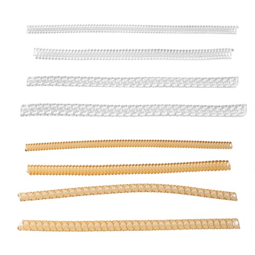 GAOINTELL 2 Stück transparente Silikon-Schutzmaße, weiche Spiralring-Spanner, Set Größenversteller für lose 2/3/5 mm Spanner für lose Ringe, Damen und Herren GAOINTELL 2 Stück transparente Silikon-Schutzmaße, weiche Spiralring-Spanner, Set Größenversteller für lose 2/3/5 mm Spanner für lose Ringe, Damen und Herren von GAOINTELL