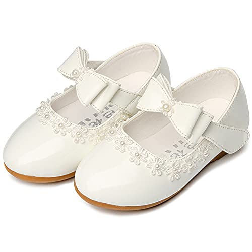 GAOJU Kinder Mädchen Prinzessin Kostüm Ballerina Festliche Mädchenschuhe Taufschuhe Hochzeit Schuhe von GAOJU