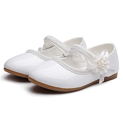 GAOJU Kinder Mädchen Prinzessin Kostüm Ballerina Festliche Mädchenschuhe Taufschuhe Hochzeit Schuhe von GAOJU