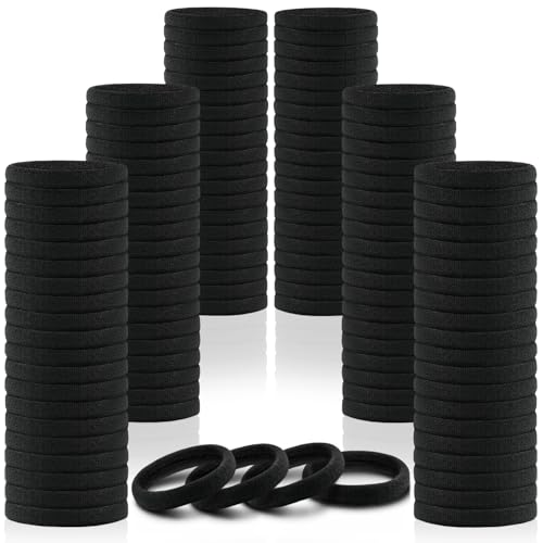 Elastische Haargummis für Damen, nahtloses Haarband, keine Beschädigung, Pferdeschwanz-Halter, keine Faltenschäden, Gummibänder für Haar, Haargummis, Baumwollbänder, Haarschmuck für Damen, Schwarz, Elastische Haargummis für Damen, nahtloses Haarband, keine Beschädigung, Pferdeschwanz-Halter, keine Faltenschäden, Gummibänder für Haar, Haargummis, Baumwollbänder, Haarschmuck für Damen, Schwarz, von GAOSENLONK