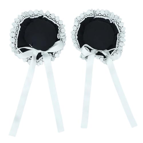 GAOSHA Styling, runder Dutt, zerrissene Hochsteckfrisur, Damen, Cosplay-Kostüm, Kopfbedeckung, Haargummis von GAOSHA