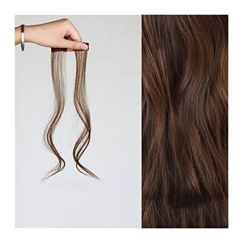 Pony-Clip, Seitlicher Luft-Pony, langer, gewellter, lockiger Clip-in-Pony, vorderer Seiten-Pony for Frauen, täglicher Gebrauch, 2-teiliges Set mit langen Bügeln, natürliche synthetische falsche Franse Pony-Clip, Seitlicher Luft-Pony, langer, gewellter, lockiger Clip-in-Pony, vorderer Seiten-Pony for Frauen, täglicher Gebrauch, 2-teiliges Set mit langen Bügeln, natürliche synthetische falsche Franse von GAOWINLY