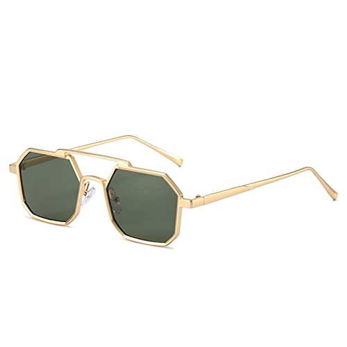 GAOXIN Modische Sonnenbrille für Damen und Herren mit quadratischem Rahmen, D, Medium von GAOXIN