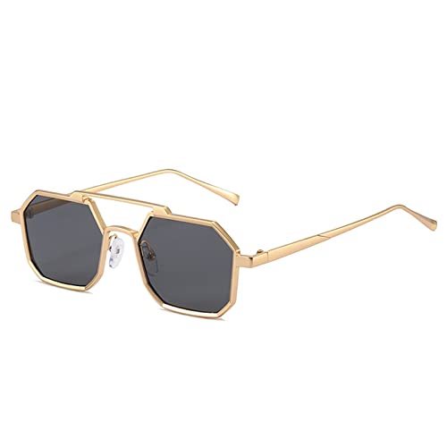 GAOXIN Modische Sonnenbrille für Damen und Herren mit quadratischem Rahmen (Farbe: C, Größe: Medium), C, M von GAOXIN