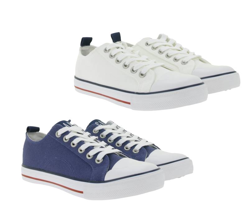 Elegante GAP Herren Sneaker Schnürschuhe Alltags-Schuhe GAL001F5TM Blau oder Weiß von GAP