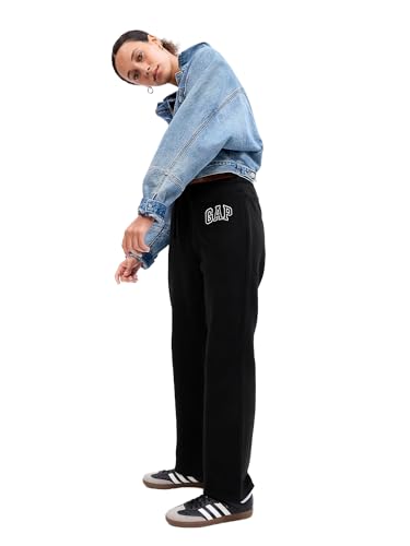 GAP Damen Heritage Bootcut Jogger Trainingshose, True Black, XX-Large von GAP