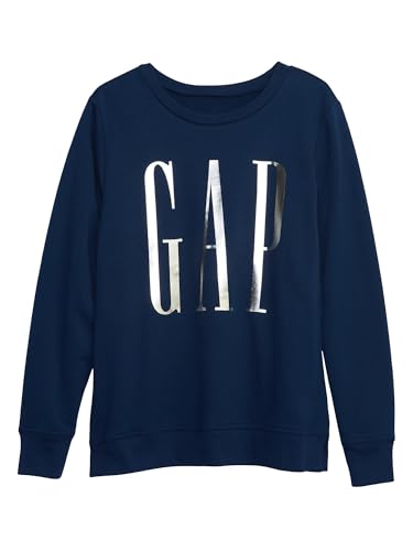 GAP Damen-Sweatshirt mit Logo, Pangea Blue, XS von GAP