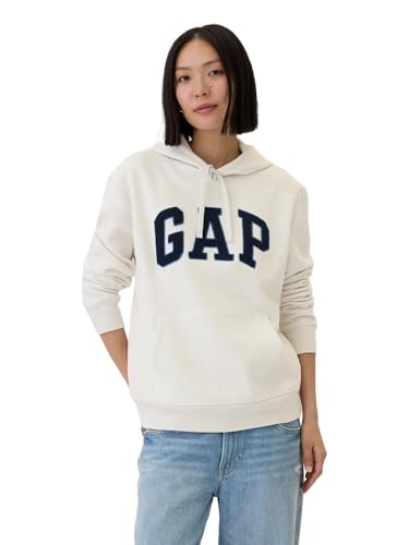 GAP Damen-Sweatshirt mit Logo und Kapuze, Carls Stone, XXL von GAP