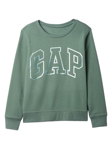 GAP Damen-Sweatshirt mit Rundhalsausschnitt, Lorbeerkranz Grn, S von GAP