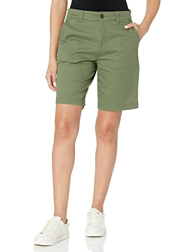 GAP Damen V-gewebte Bermuda Solid Shorts, Wüsten-Kaktus, 38 von GAP