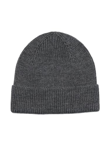 GAP Gemütliche gerippte Herren-Beanie-Mütze, dunkelgrau, Einheitsgröße von GAP