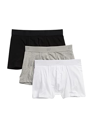 GAP Herren 3 Stück CTTN Trunk Unterwäsche, Mehrfarbig/Meereswellen (Ocean Tides), Medium von GAP