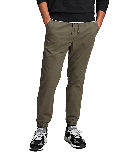 GAP Herren Essential Jogger Pant Trainingshose, Schwarzmoos, X-Groß von GAP