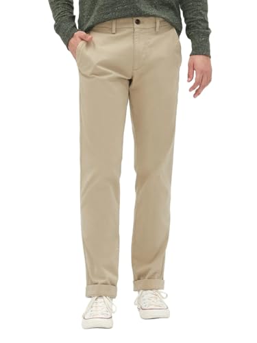 GAP Herren Essential Straight Fit Chino Pants Khakihose, Kultiges Khaki, 32W / 30L von GAP