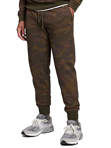 GAP Herren Logo Fleece Joggers Trainingshose, Camouflage, Mittel von GAP