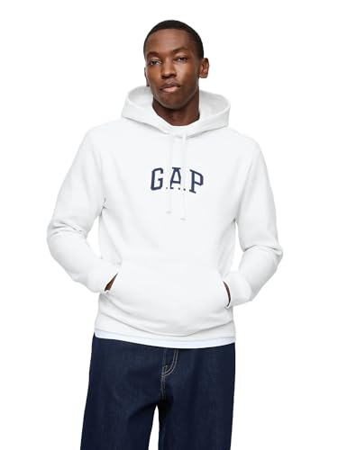 GAP Herren Logo Pullover Hoodie, Carls Stone, Medium von GAP