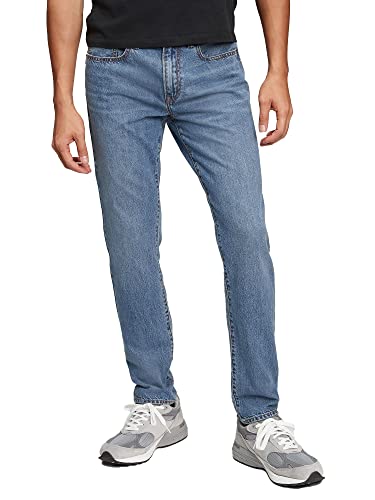 GAP Herren Slim-fit Non-Stretch Denim Jeans, Mittlerer Waschung, 31W / 30L von GAP