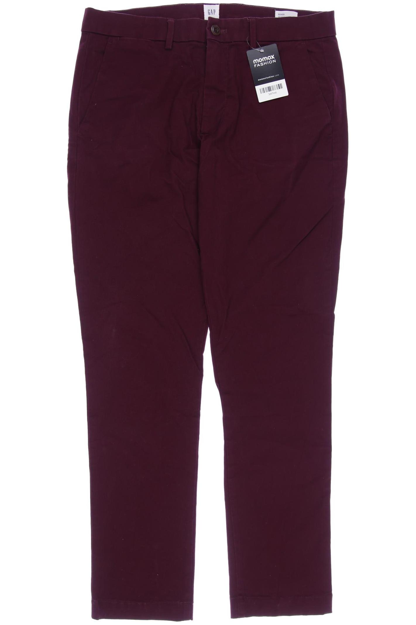 GAP Herren Stoffhose, bordeaux von GAP