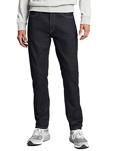 GAP Herren Straight Taper Fit Denim Jeans, Abgespült, 36W / 32L von GAP
