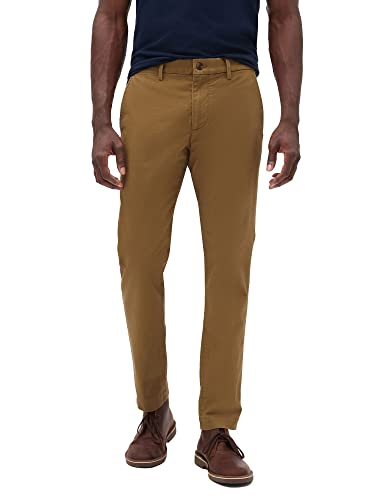 GAP Herren V-Essential Khaki Skinny Fit Khakihose, Palomino Brown Global, 34W / 32L von GAP