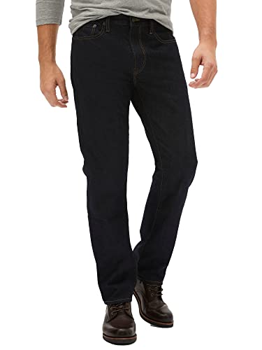 GAP Herren V-Straight OPP-Rinse Jeans, Abgespült, 38W / 32L von GAP