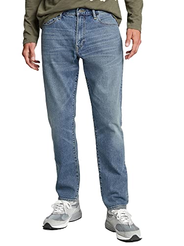 GAP Herren V-Straight Taper Medium Jeans, Fairfax Waschmittel, 32W / 30L von GAP