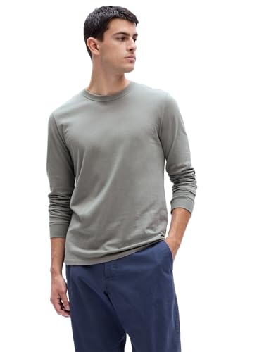 GAP Herren V-ls Everyday Soft-Solid T-Shirt, Pilot Grey, Klein von GAP
