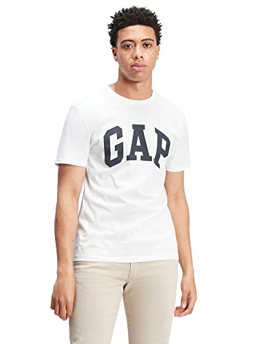 GAP Herren klassischem Logo T-Shirt, White Global, XX-Large von GAP