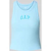 GAP Tanktop mit Label-Print in Weiss, Größe L von GAP
