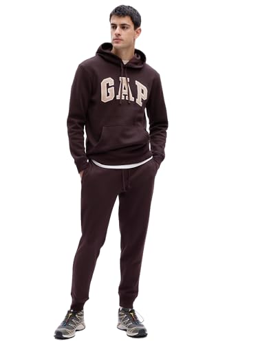 Gap Herren Logo Fleece Joggers, Türkischer Kaffee, Groß von GAP