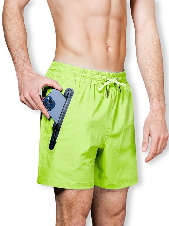 GARADOS SWIMWEAR Badehose mit 100% wasserdichter Tasche 100% wasserdichte Tasche von GARADOS SWIMWEAR