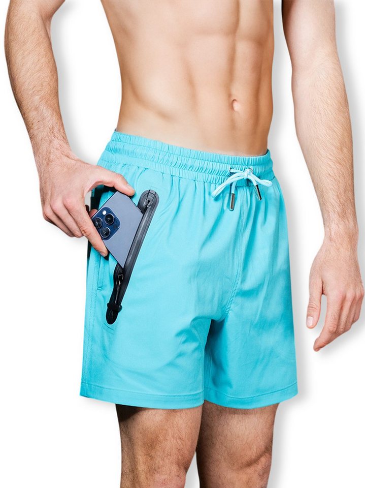 GARADOS SWIMWEAR Badehose mit 100% wasserdichter Tasche 100% wasserdichte Tasche von GARADOS SWIMWEAR