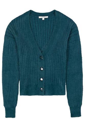 Garcia Damen Cardigan Knit Strickjacke, royal Petrol, L von GARCIA DE LA CRUZ