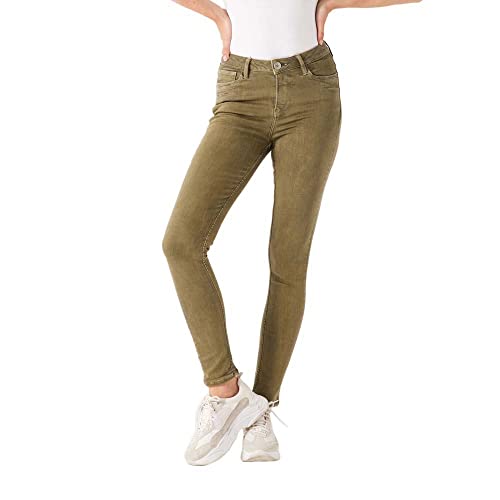 Garcia Damen Pants Non Denim Lässige Hose, Oil Green, 26 Garcia Damen Pants Non Denim Lässige Hose, Oil Green, 26 von GARCIA
