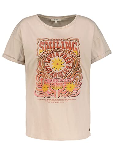 Garcia Damen Short Sleeve T-Shirt, Sesame, S von GARCIA