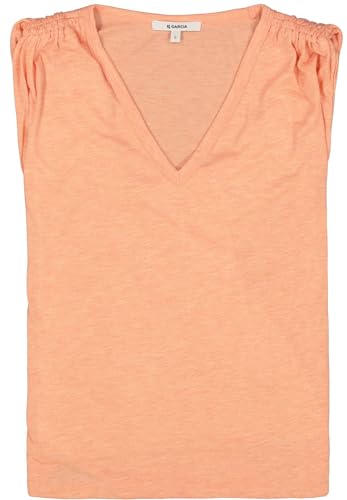 Garcia Women's Short Sleeve T-Shirt, Papaya Punch, Large von GARCIA