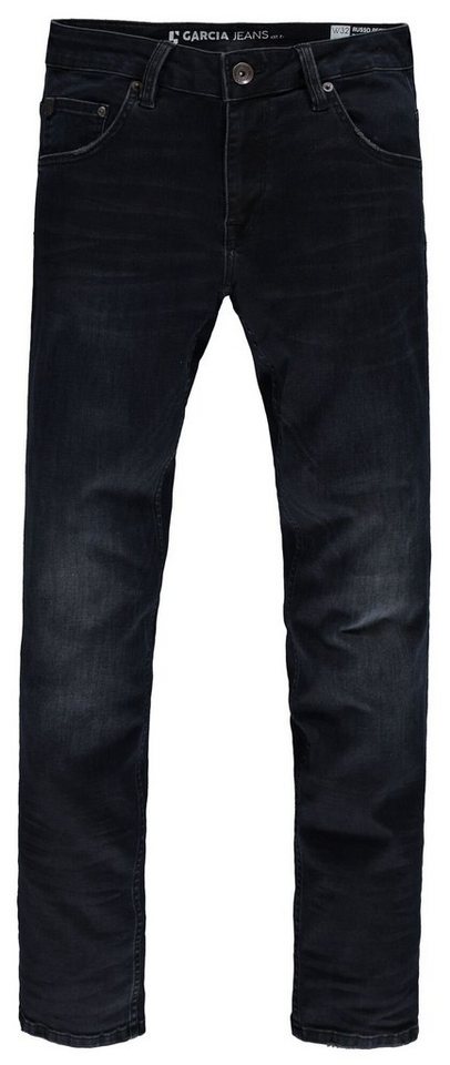 GARCIA JEANS 5-Pocket-Jeans GARCIA RUSSO blue dark used 611.9510 - Flow Denim von GARCIA JEANS
