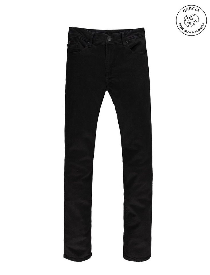 GARCIA JEANS 5-Pocket-Jeans GARCIA SAVIO rinsed black 630.9925 - Coal Denim von GARCIA JEANS