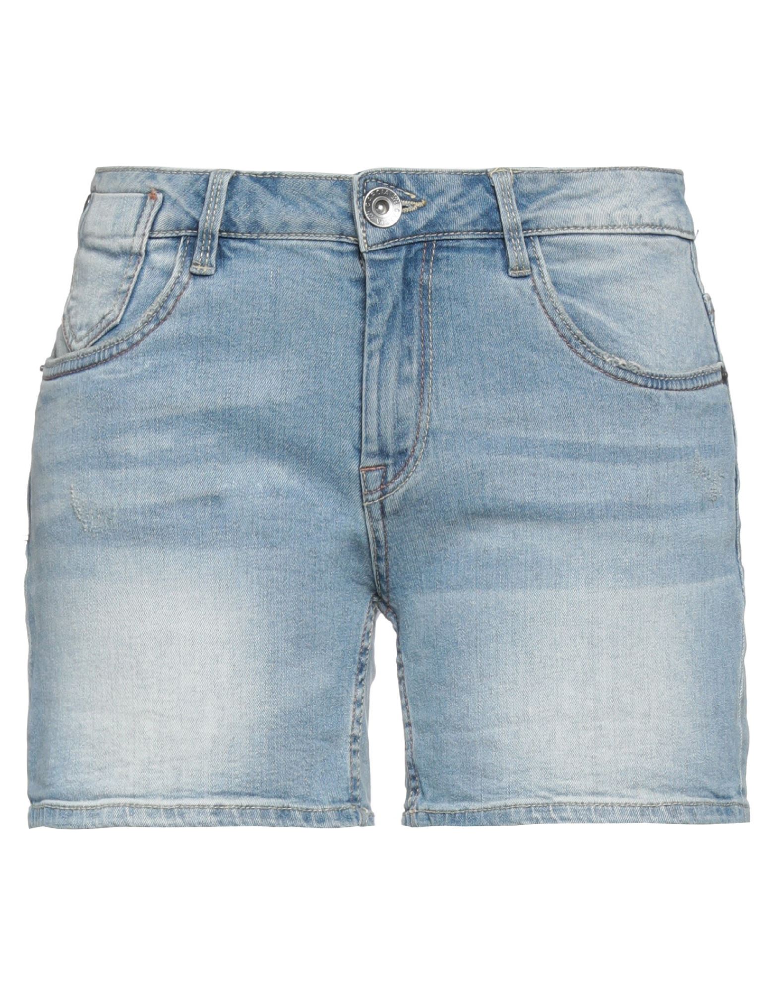 GARCIA Jeansshorts Damen Blau von GARCIA