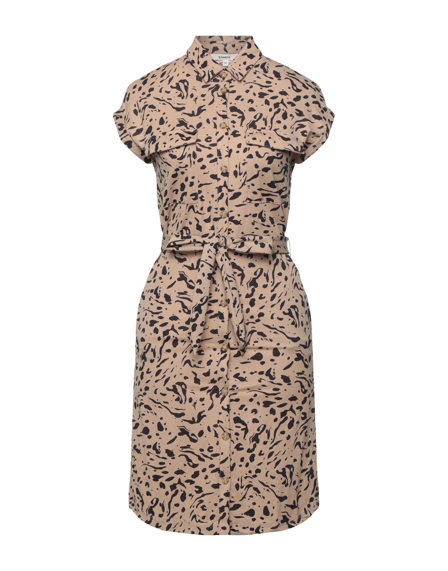 GARCIA Mini-kleid Damen Khaki von GARCIA