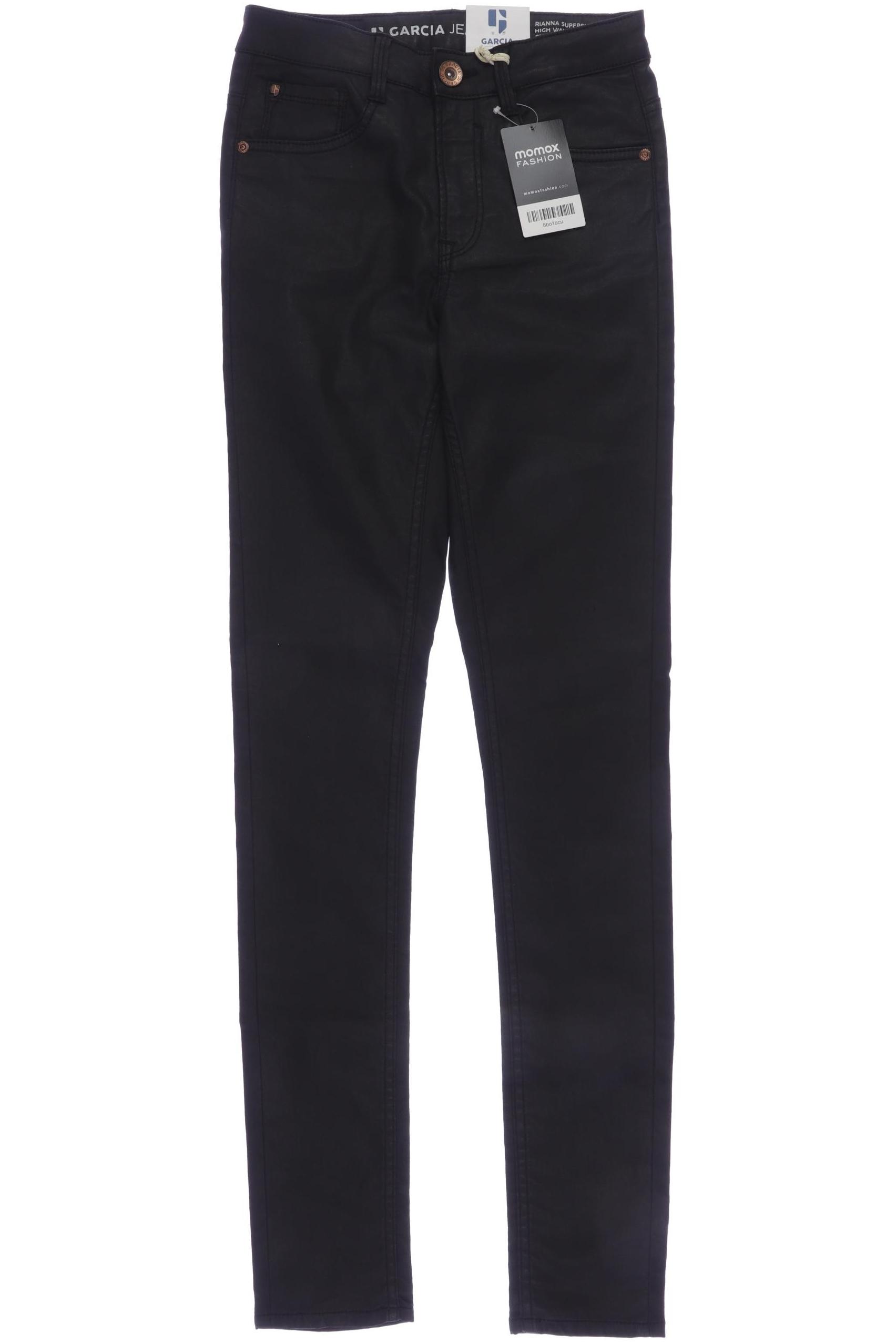 Garcia Damen Jeans, schwarz, Gr. 164 von GARCIA