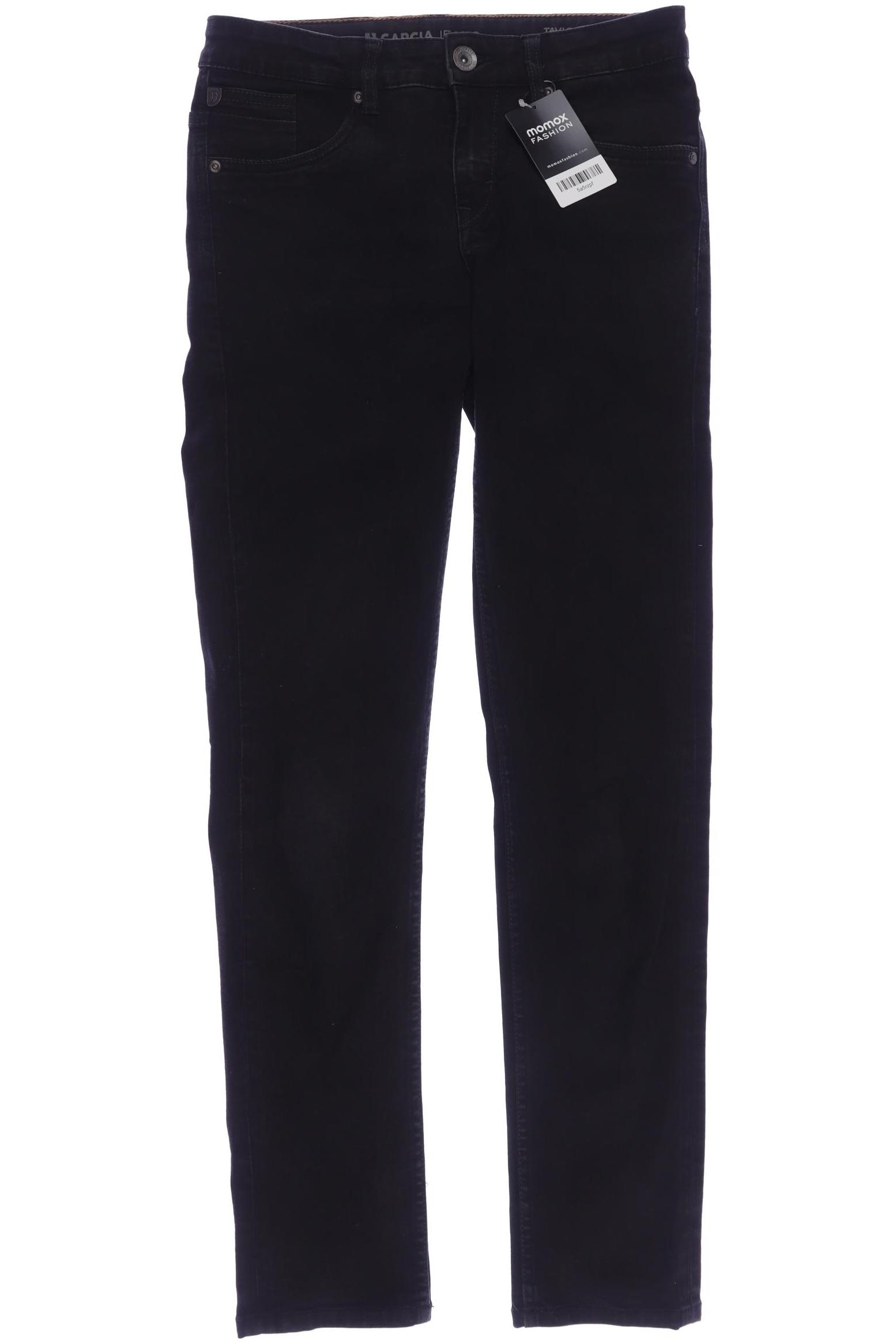 Garcia Damen Jeans, schwarz, Gr. 164 von GARCIA